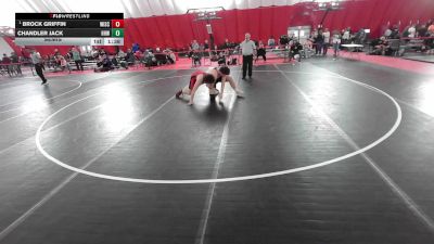 USA Junior Boys - 285 lbs Semis - Brock Griffin, Wisconsin vs Chandler Jack, Harlem Huskies WC