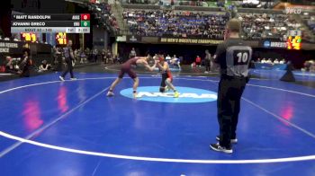 149 lbs Champ. Round 1 - Jovanni Greco, Ohio Northern vs Matt Randolph, Augsburg