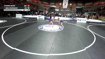 170 lbs 1st Place Match - Areli Rodriguez, Club Lucha Wrestling vs Aiyanna Beane, American Canyon High School Wreslting