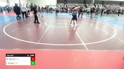 134-H lbs Consi Of 32 #2 - Mark GALLO, Cherokee vs Ian Torres, Shore Thing WC