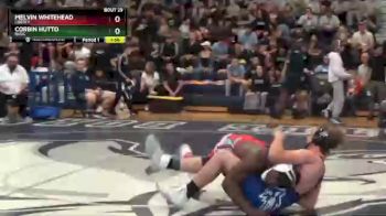 195 lbs Champ. Round 1 - Melvin Whitehead, Liberty vs Corbin Hutto, Basic