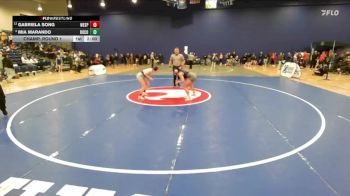 138 lbs Champ. Round 1 - Gabriela Song, West Springfield vs Mia Marando, Rockbridge County