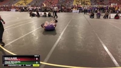 149 lbs Semis & 3rd Wb (16 Team) - Colin Realbuto, Northern Iowa vs Benji Alanis, Northern Colorado