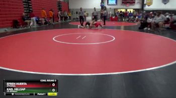 150 lbs Cons. Round 3 - Efren Huerta, Ottumwa vs Kael Millsap, CR Kennedy