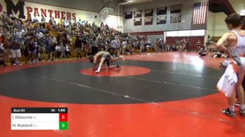 106 lbs Round Of 32 - Isaiah Osbourne, Va vs Matthew Rowland, Nc