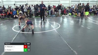 60 lbs Round 3 - Arian Rideoutt, 84 Athletes vs Cole Trickle, CP Elite