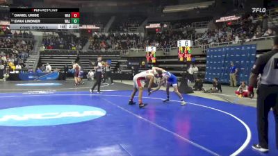 149 lbs Cons. Round 3 - Daniel Uribe, Wabash vs Evan Lindner, Wash. & Lee