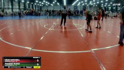 84 lbs Rd# 6- 9:00am Saturday Final Pool - Crue Hatchell, Nebraska Elite vs Phoenix Russo, Westshore D.S.