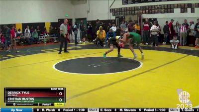 100 lbs Champ. Round 1 - Derrick Tyus, USA Gold vs Cristian Bustos, KCUSD Reedley Wrestling