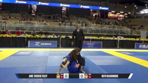 Ruth Beardmore vs Jane Therese Foley 2025 Pan Jiu Jitsu IBJJF Championship