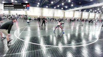 150 lbs Round Of 16 - Victor Dixon, Youth Impact Center Wrestling Club vs Jaiden Oliver, Lake Gibson