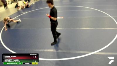 92 lbs Cons. Round 4 - Beckett Marsh, Waconia Wrestling Club vs Derek Miner, Minnesota