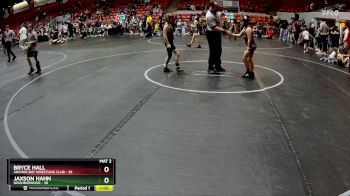 72 lbs Round 2 - Jaxson Hahn, Neighborhood vs Bryce Hall, Anchor Bay Wrestling Club