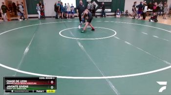 110 lbs Cons. Round 2 - Chase De Leon, Bridger Valley Bruins Wrestling vs JaVonte Givens, Windy City Wrestlers
