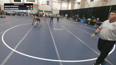 157 lbs Quarterfinals (8 Team) - Noah Ingwersen, Lincoln East vs Mason Petersen, Columbus