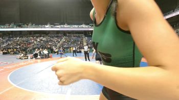 1-4A - 132 Cons. Semi - Melody Mauney, West Craven High School vs Cheyenne Bramhall, West Stanly High School