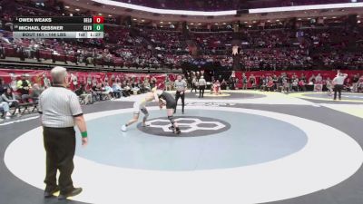 144 lbs Champ. Rd Of 16 - Owen Weaks, Ben. Logan vs Michael Gessner, Clyde