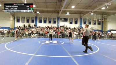 150 lbs Semifinal - James Tildsley, Shawsheen vs Will LaVallee, Saint John's Prep