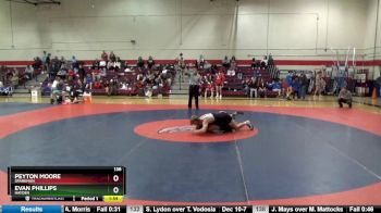 138 lbs Round 3 - Evan Phillips, Hayden vs Peyton Moore, Sparkman