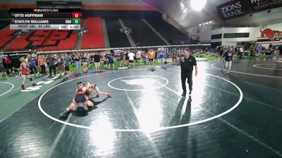 92 lbs 1st Place Match - Otto Huffman vs Statlyn Williams, Idaho
