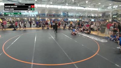 132 lbs Cons. Round 2 - Aaydn Gruver, Lake Gibson Braves vs Evan Cope, Unattached