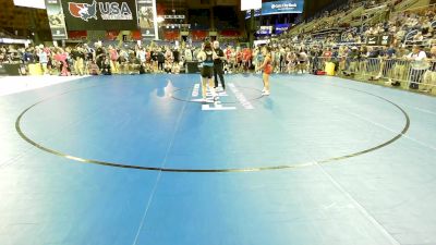 106 lbs Cons 16 #1 - Kyrstan Perez, OK vs Olivia Crull, IN