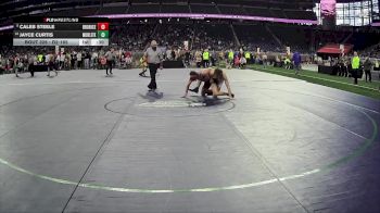 D2-165 lbs Cons. Round 3 - Caleb Steele, Brother Rice HS vs Jayce Curtis, Thornapple Kellogg HS