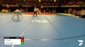 132-2A/1A Champ. Round 1 - Nate Taylor, Francis Scott Key vs Caleb Brenneman, Northern-G