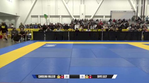 SHYE LILLY vs CAROLINA VALLEJO 2024 World IBJJF Jiu-Jitsu No-Gi Championship