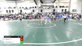 145 lbs Round Of 32 - Jason Pierce, Plymouth North vs Jake St Godard, Cumberland