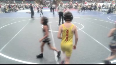 77 lbs Consolation - Brian Baca, New Mexico Bad Boyz vs Isaac Phillips, NM Beast