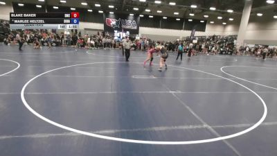 190 lbs Quarters - Blake Baker, Spartan Mat Club vs Marlee Heltzel, South Dakota