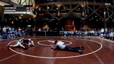 144 lbs Round 1 (16 Team) - Gavin Traylor, Lovett School vs Cooper Davis, Pierce County HS