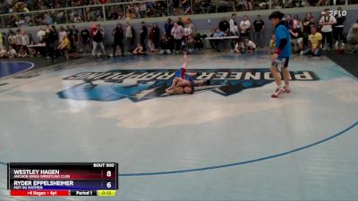 67 lbs Cons. Round 1 - Ryder Eppelsheimer, Mat-Su Matmen vs Westley Hagen, Anchor Kings Wrestling Club