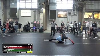 84 lbs Round 3 (6 Team) - Alessandro Camargo, BTWC vs Colton Cook, 84 Athletes