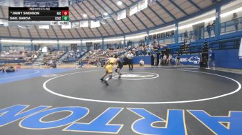 125 lbs Cons. Round 2 - Gael Garcia, Cloud County Community College vs Jimmy Swenson, Northern Oklahoma College