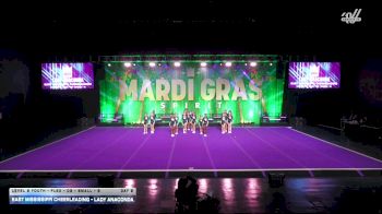 East Mississippi Cheerleading - Lady Anaconda [2026 L2 Youth - Flex - D2 - Small - B Day 2] 2026 Mardi Gras Grand Nationals