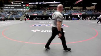 133 lbs Cons. Round 2 - 15 Christian Nishi-Rivera, Baker vs Lane Scorpil, William Penn