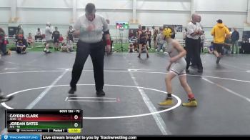 72 lbs Round 1 - Jordan Bates, ATG vs Cayden Clark, Aces