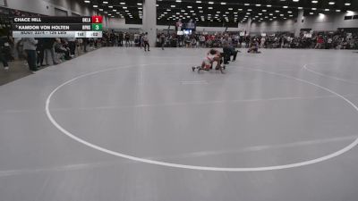 126 lbs Cons. Sub-rd Of 32 - Chace Hill, Oklahoma vs Kamdon Von Holten, Raymore-Peculiar High School Wrestling