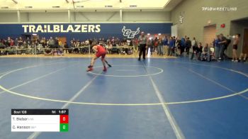 113 lbs Prelims - Tucker Bieber, Lansing vs Cooper Hanson, Southeast Polk