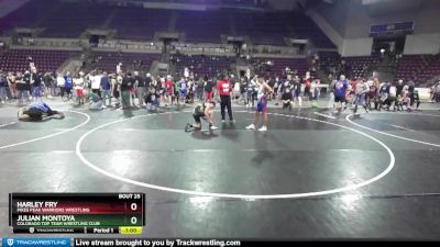 125-129 lbs Round 1 - Julian Montoya, Colorado Top Team Wrestling Club vs Harley Fry, Pikes Peak Warriors Wrestling