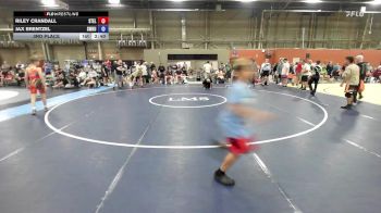 45 kg 3rd Place - Riley Crandall, Steller Trained Embo - HSE vs Jax Brentzel, Sea-Monkey Round-Up - HSE