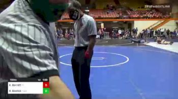 190 lbs Consi Of 4 - Kaden Barrett, Team Champs vs Rene Bostick, Tucson Cyclones