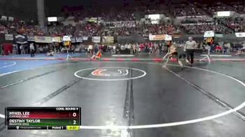 Cons. Round 4 - Mykel Lee, Flathead Girls vs Destiny Taylor, Belgrade Girls