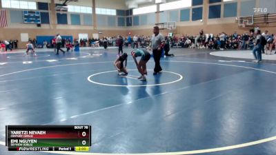 100lbs Champ. Round 2 - Yaretzi Nevaeh, Century (Girls) vs Emi Nguyen, Skyview (Girls)