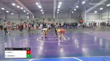 132 lbs Prelims - Joel Mylin, MO vs Chris Oleksiak, OH