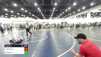 46 lbs Consi Of 4 - Jude Montoya, Top Rank vs Kashton Kaylor, Team Aggression