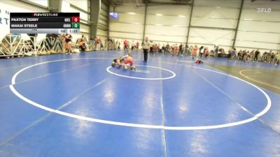 100 lbs Round 5 (4pm Saturday) - Makai Steele, Untouchables, MN vs Paxton Terry, Nebraska Elite