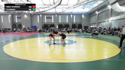 152 lbs Round Of 32 - Emily Speringo, Foran vs Lia Manka, New Milford